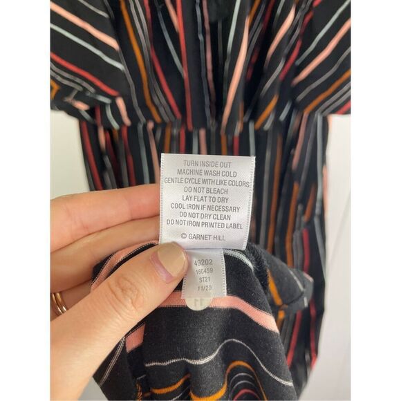 NWT Garnet Hill Off-The-Shoulder Knit Maxi Dress Size M - Picture 10 of 15